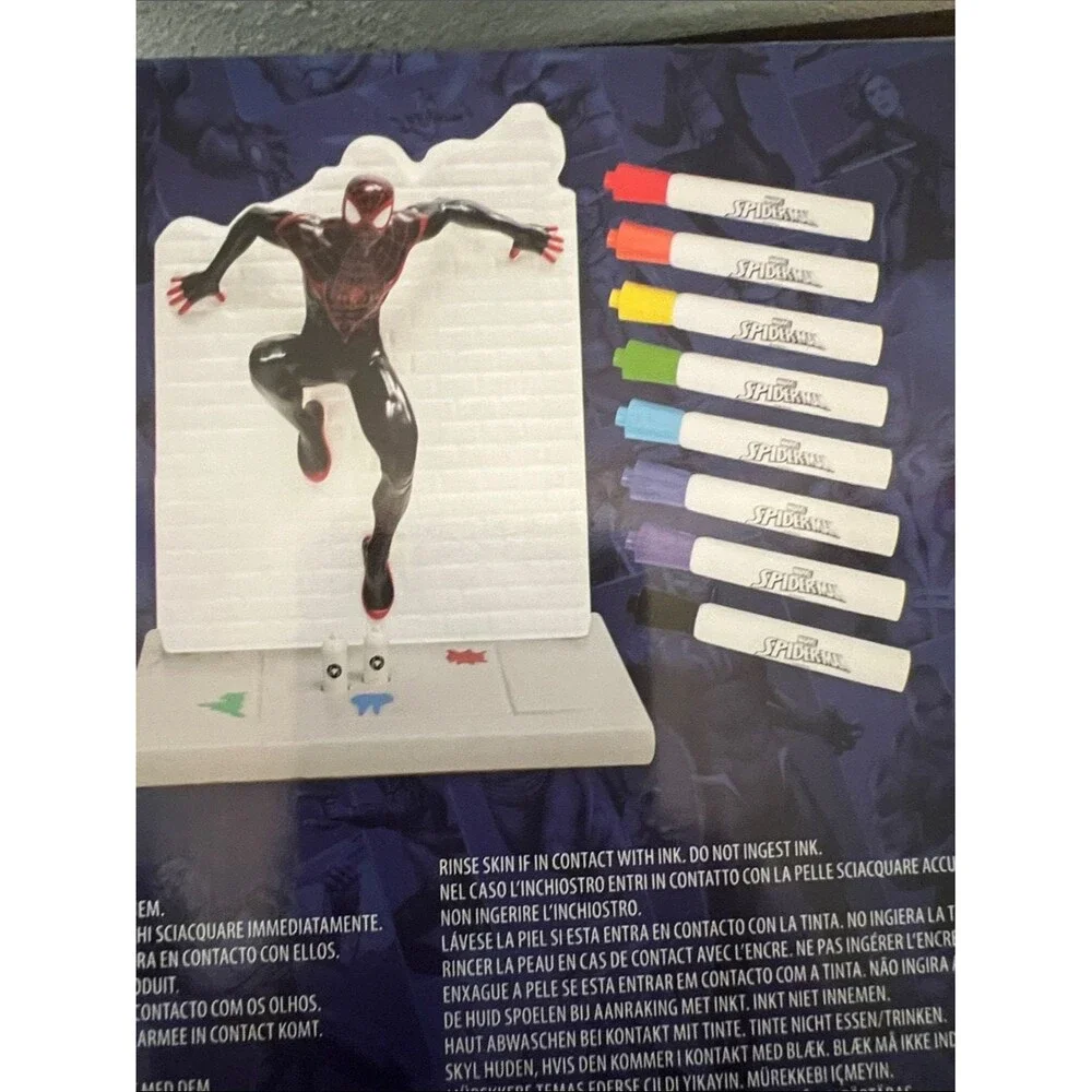 #2331*Marvel Miles Morales Spider-Man Figure – Black & Red Accent